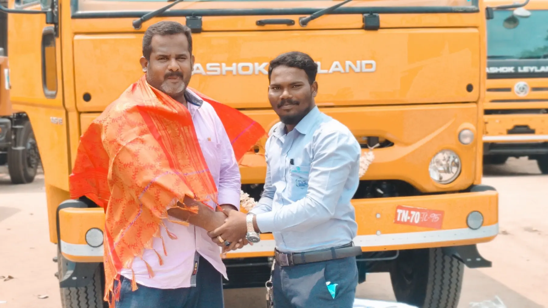 Vehicle handover at TVS Vehicle Mobility Solution