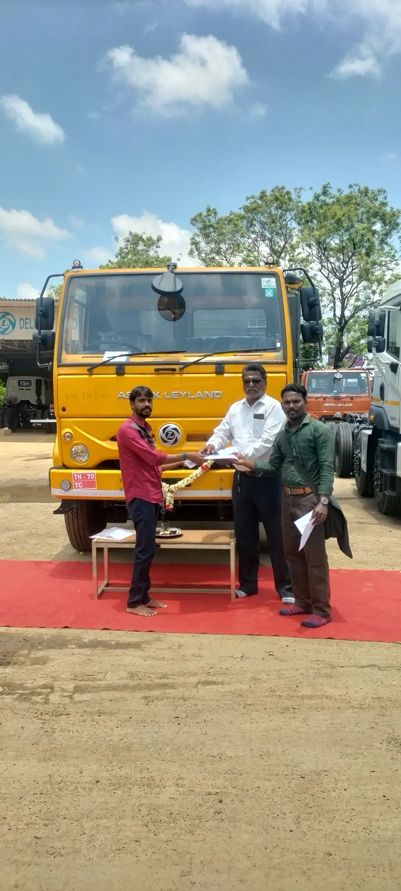 Customer handover